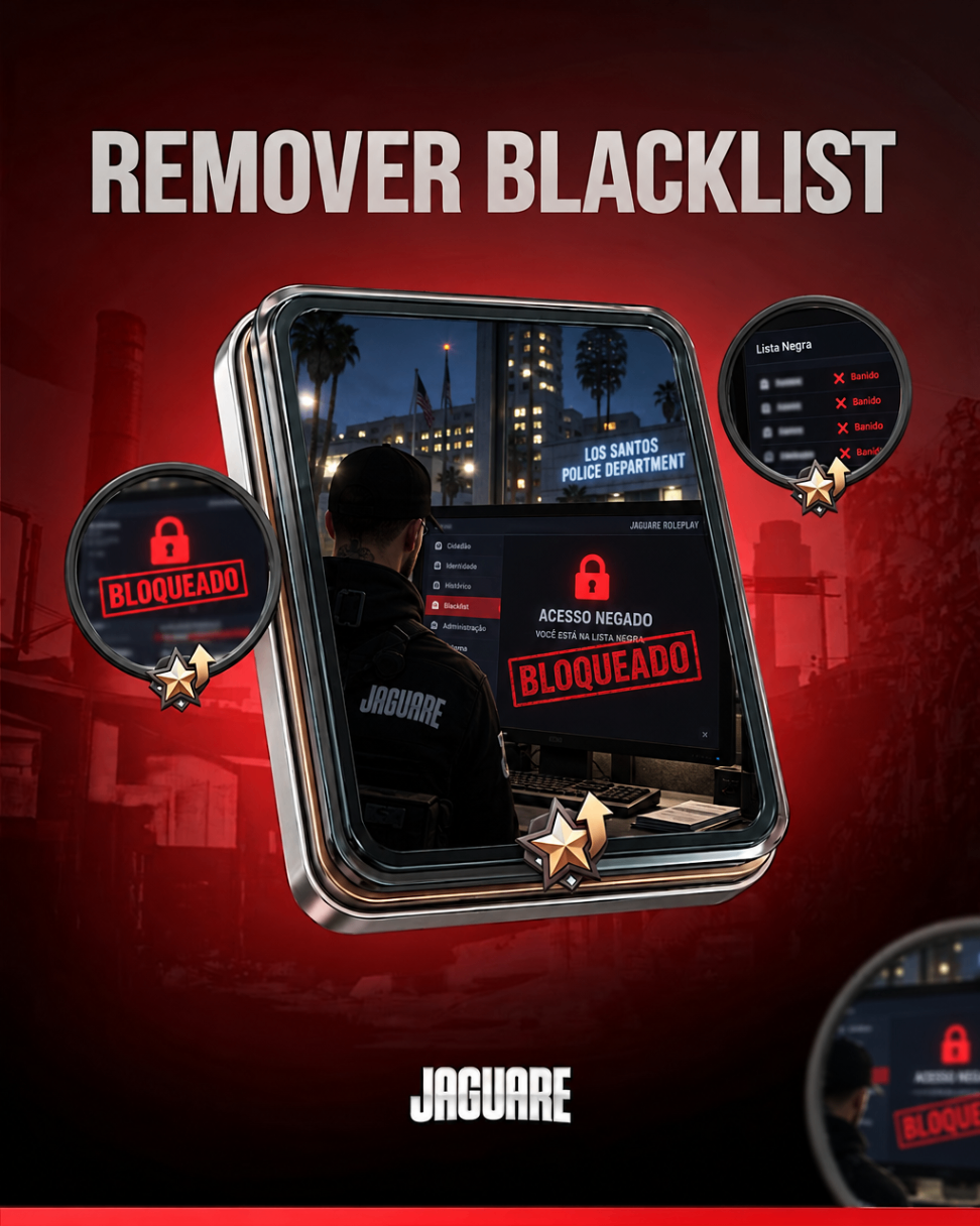 Remoção de Blacklist