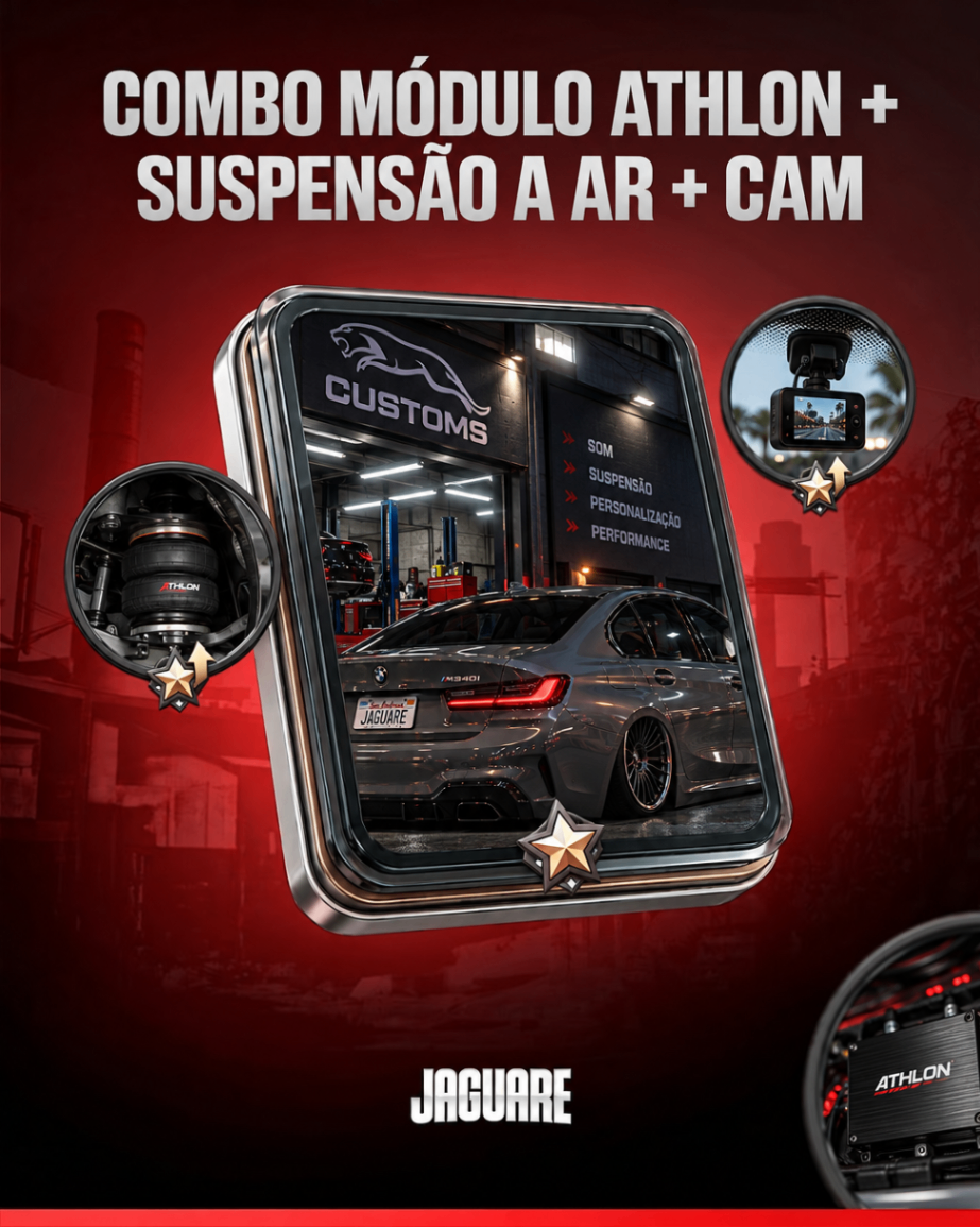 Combo Atlhon + Suspensao a Ar + Cam + REMAP